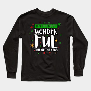 Wonderful time Christmas gift Long Sleeve T-Shirt